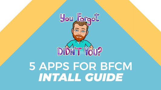 Cartoon text that says You forgot didn't you with a bitmoji looking disappointed.